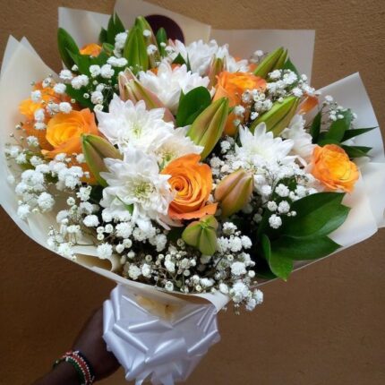LOVELY LILIES TROPICAL BOUQUET
