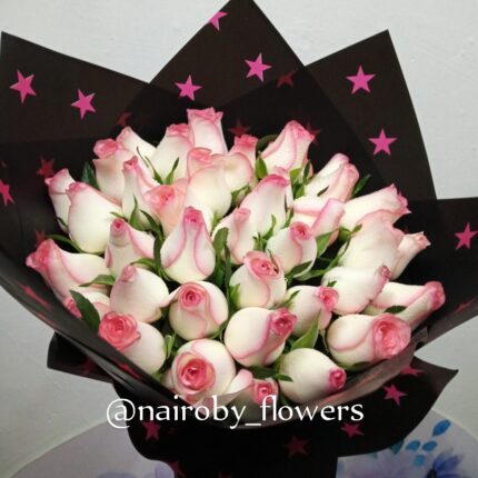 JUMILYA PINK ROSES BOUQUET