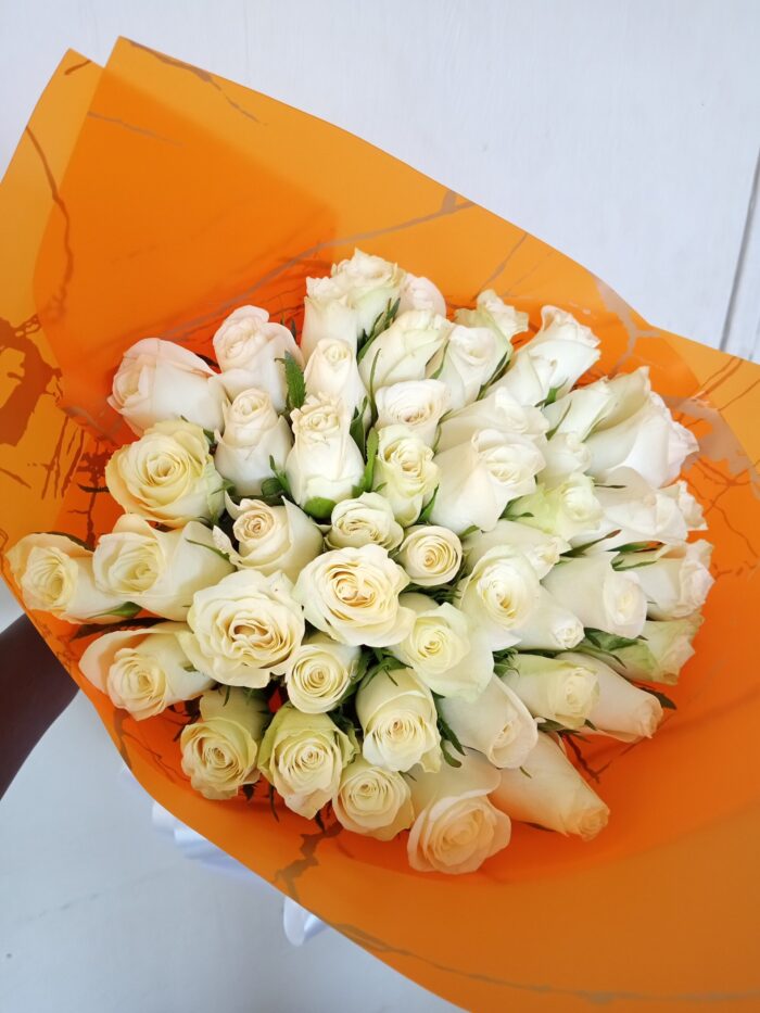 CALMING WHITE ROSES