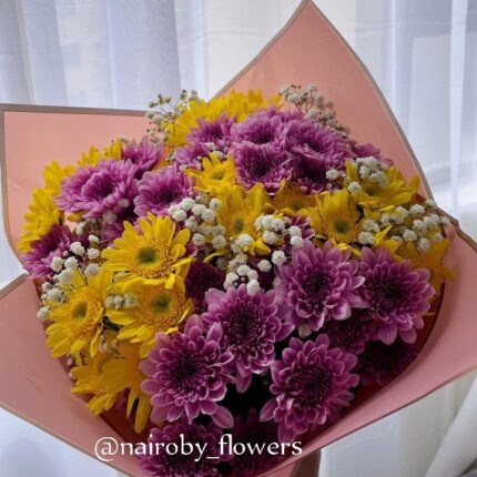 MAGICAL CHRYSANTHEMUMS BOUQUET