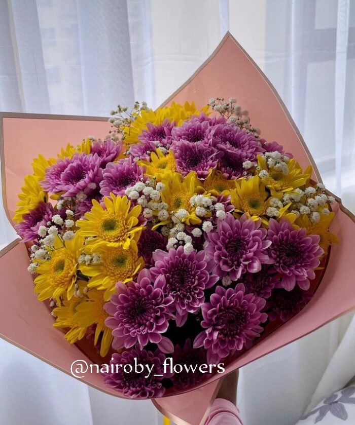MAGICAL CHRYSANTHEMUMS BOUQUET