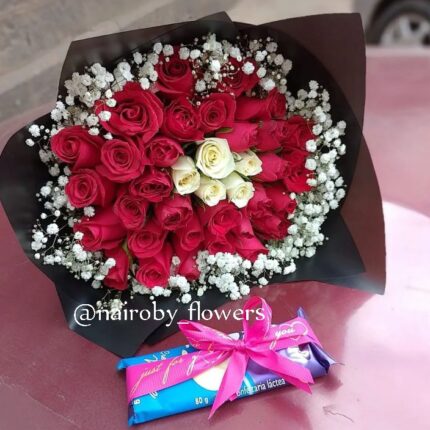 PERFECT FLOWERS & CHOCOLATE COMBO
