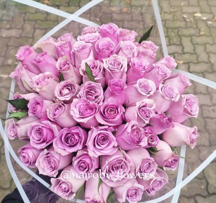 60 PURPLE DELIGHT BOUQUET