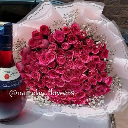 PINK ROSES & ROBERTSON WINE COMBO