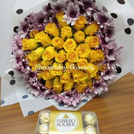 FERRERO CHOCOLATES AND VIBES BOUQUET