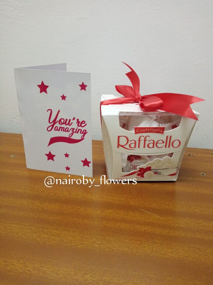 RAFFAELLO CHOCOLATE GIFT & CARD