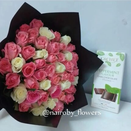 FANCY BOUQUET & CHOCOLATE