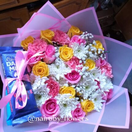 SWEET CINDERELLA BOUQUET & CHOCOLATE