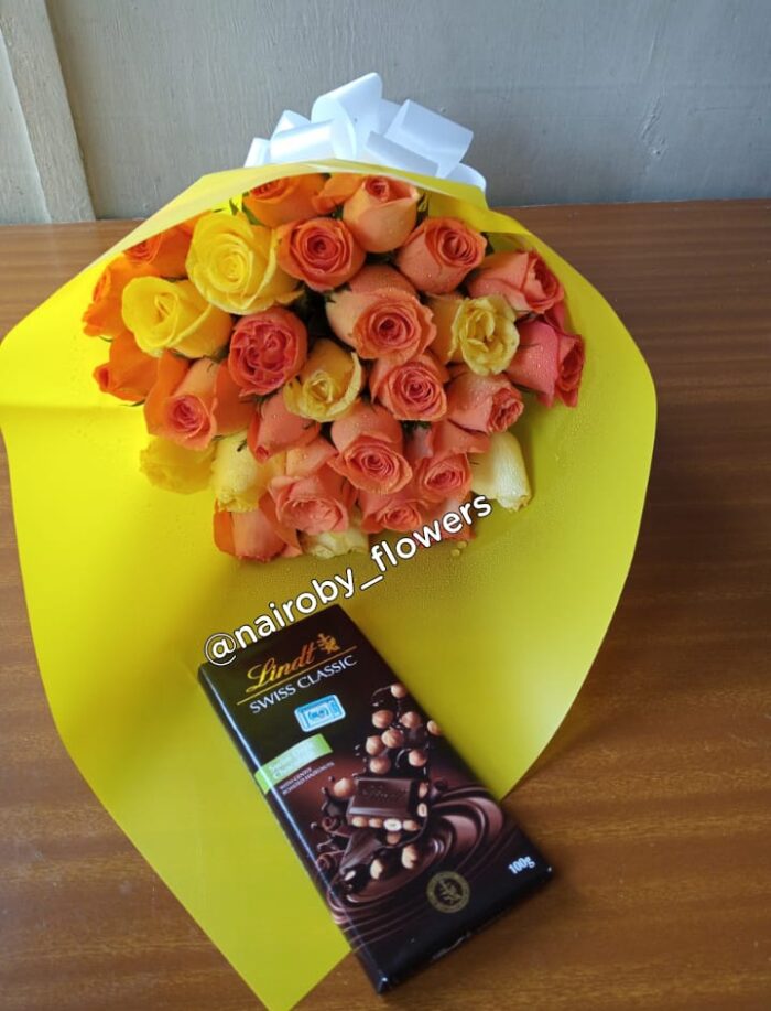 LINDT CHOCOLATE & BOUQUET