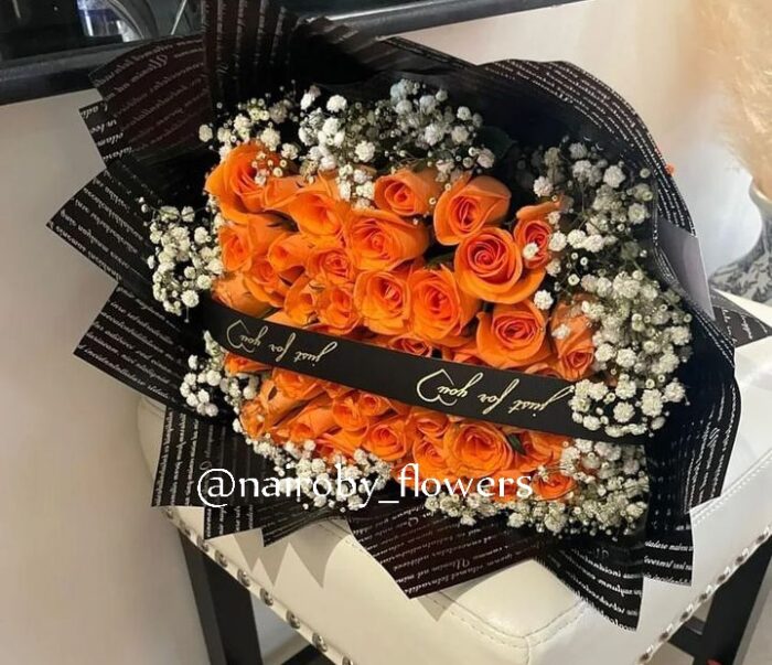 MAGICAL ORANGE ROSES
