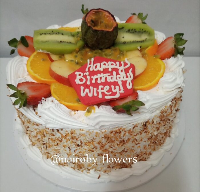 FRUITY FOREST 1KG CAKE