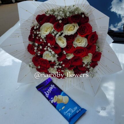 LOVE FALLS BOUQUET COMBO