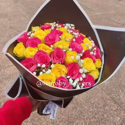 HOT PINK -YELLOW COMBO