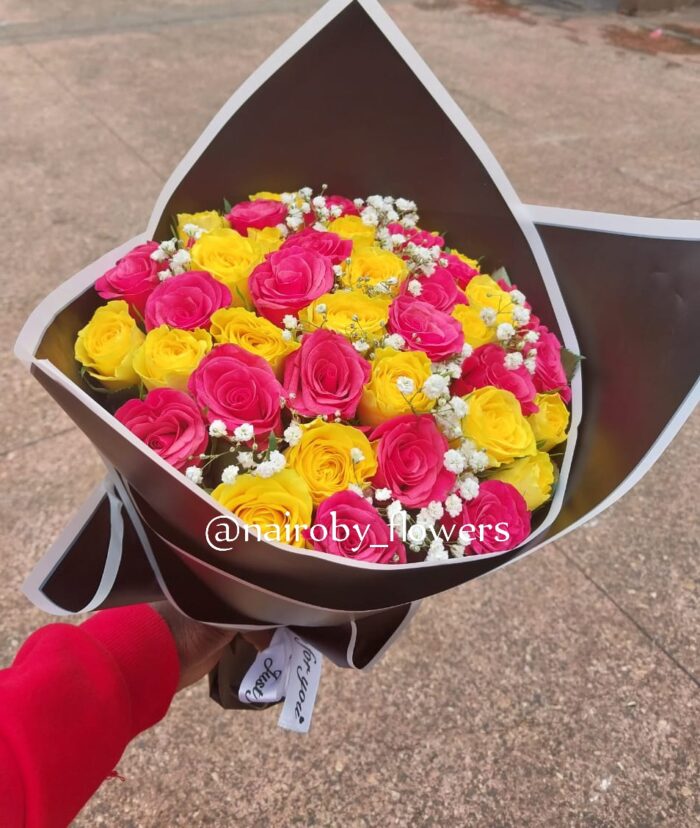 HOT PINK -YELLOW COMBO