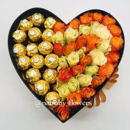 ETERNAL ROSES & CHOCOLATE COMBO