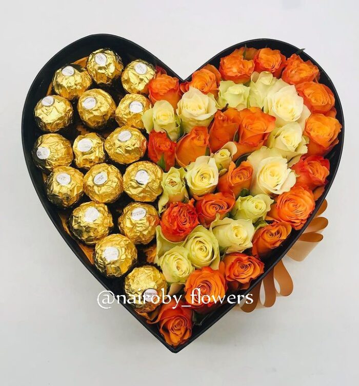 ETERNAL ROSES & CHOCOLATE COMBO