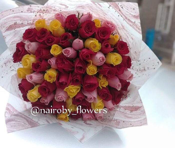 A COLORFUL ROSY VALENTINE'S