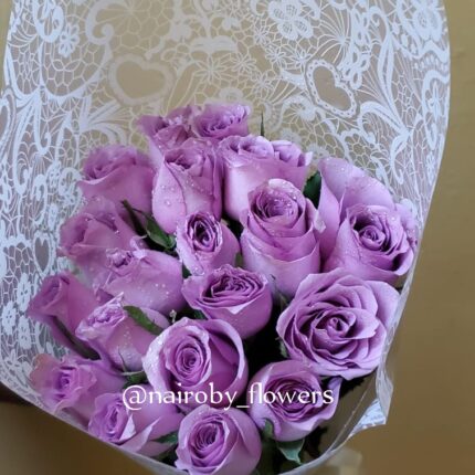 PURPLE ELEGANT ROSES