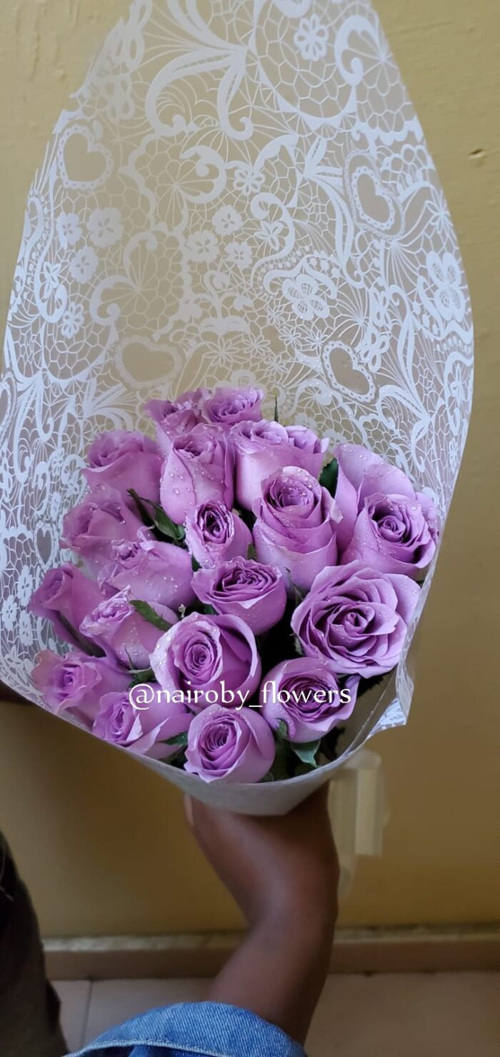 PURPLE ELEGANT ROSES