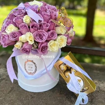 PURPLE THEMED COMBO & CHOCOLATE