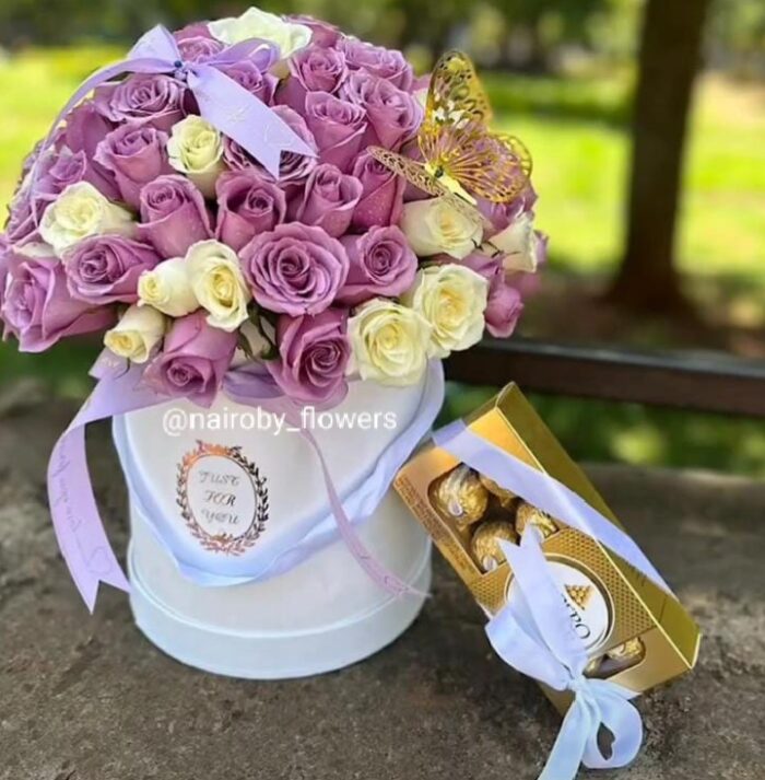 PURPLE THEMED COMBO & CHOCOLATE