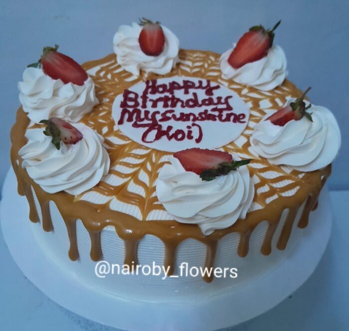 1KG SALTED CARAMEL SWEET CAKE