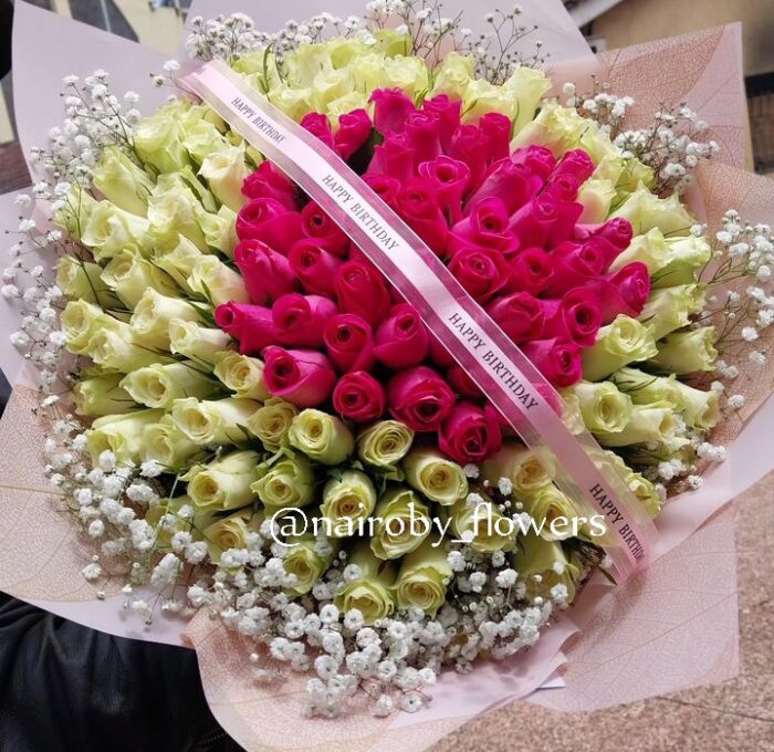 100 FANCY ROSES