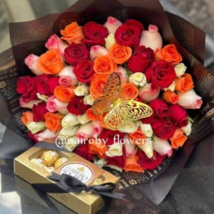 BOUQUET & CHOCOLATE COMBO