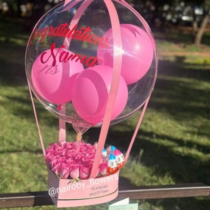 PINKY THEME & CUSTOMIZED BOBO BALLOON