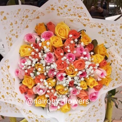 COLORFUL AS OUR LOVE BOUQUET