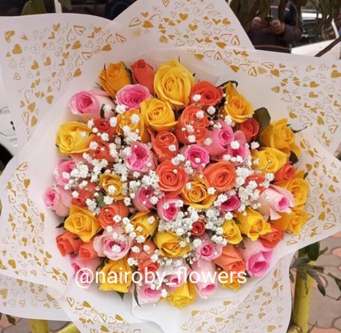 COLORFUL AS OUR LOVE BOUQUET