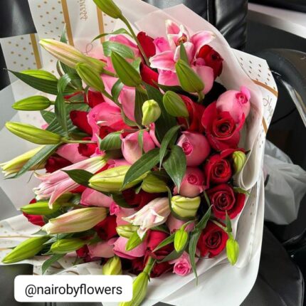 LILIES & ROSES MAGNIFICENT BEAUTY