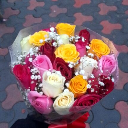 COLORED LOVE BOUQUET
