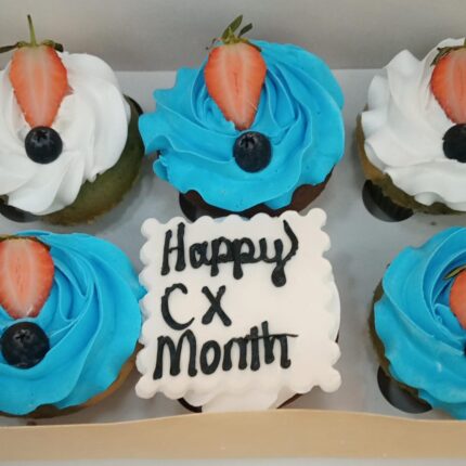 HAPPINESS CUPCAKES BOX