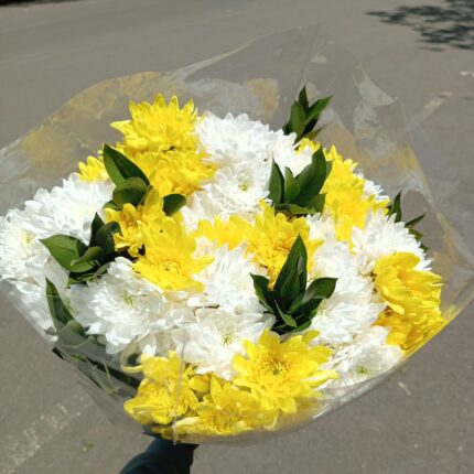 COLORFUL CHRYSANTHEMUMS BOUQUET