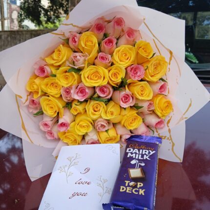 MY BEAUTY BOUQUET & CADBURY CHOCOLATE