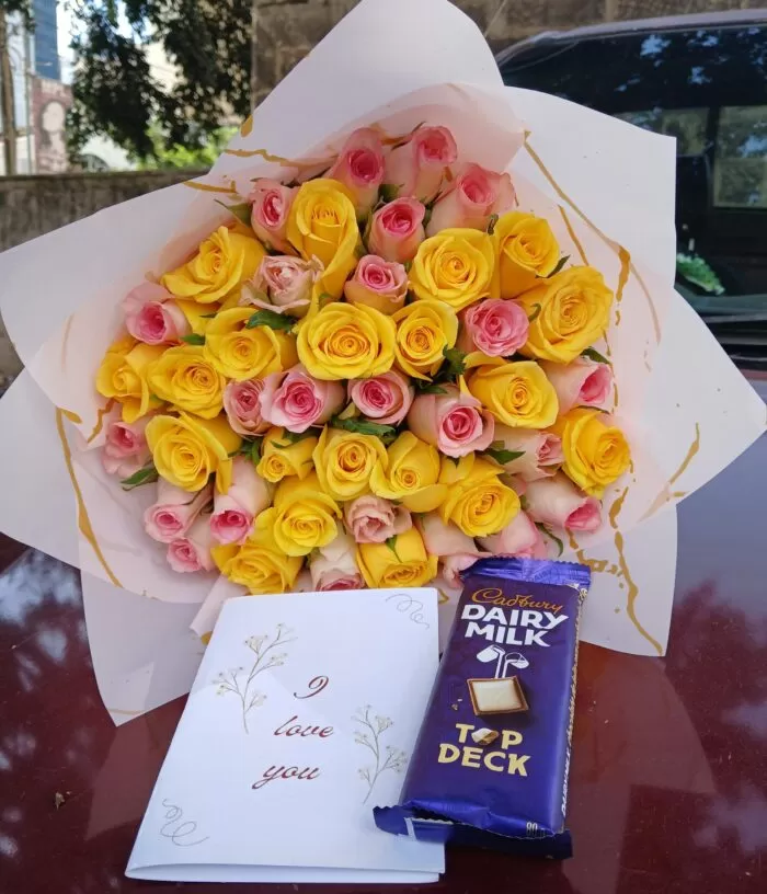 MY BEAUTY BOUQUET & CADBURY CHOCOLATE