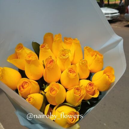 SUMMER YELLOW ROSES