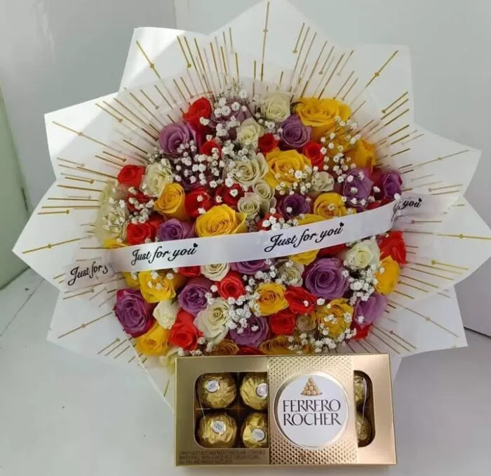 MAGDALINA BOUQUET & FERRERO CHOCOLATES