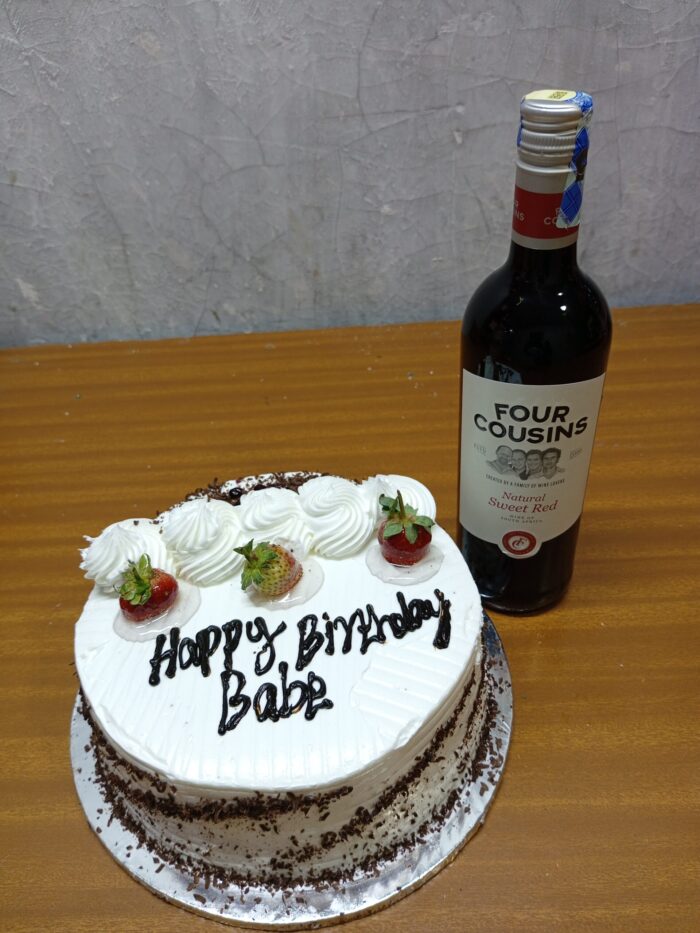1KG CAKE & SWEET WINE