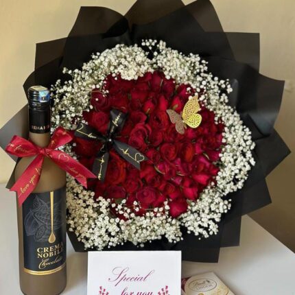 CREMA NOBILE & LUXE RED BOUQUET