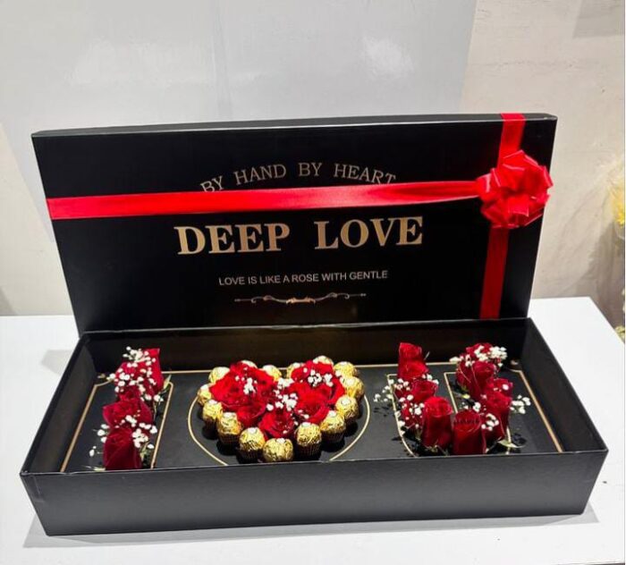 I LOVE YOU  VALENTINE'S BOX