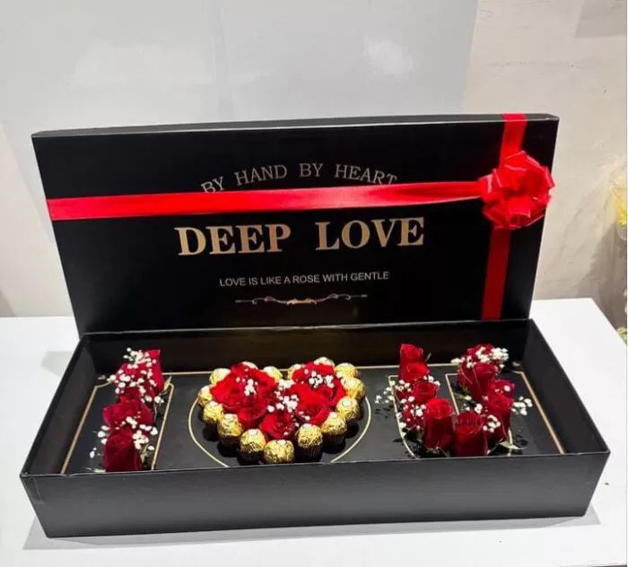 I LOVE YOU  VALENTINE'S BOX