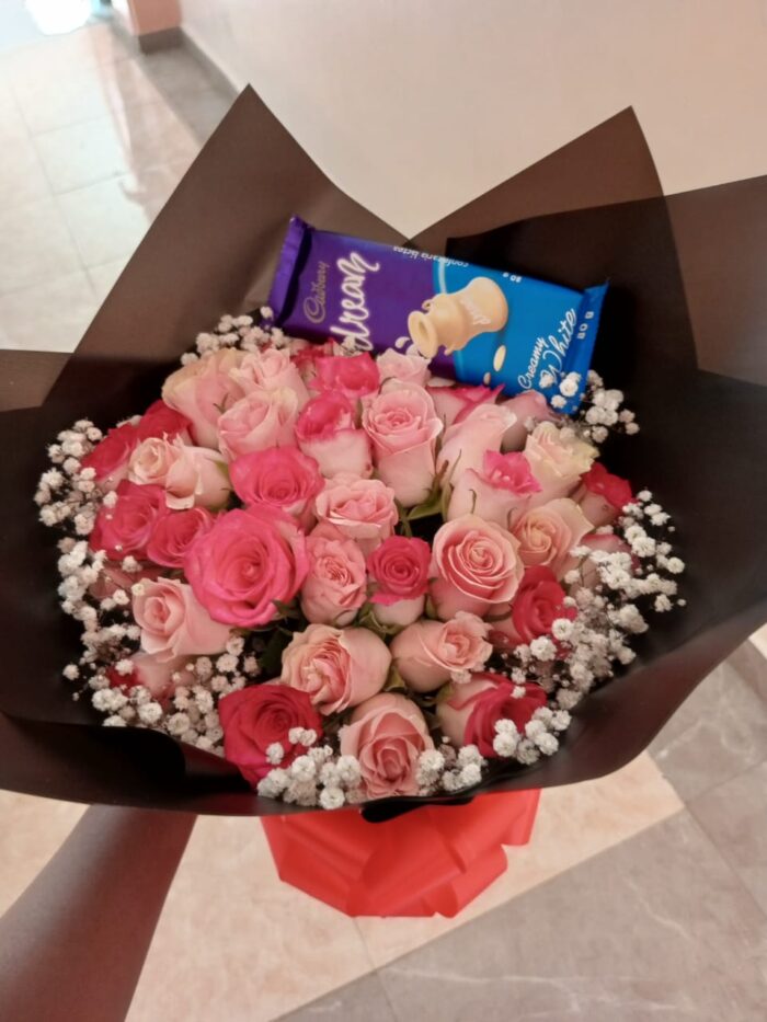 GRIT BOUQUET & CHOCOLATE
