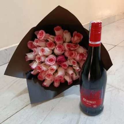 4TH STREET WINE & PINK ROSES
