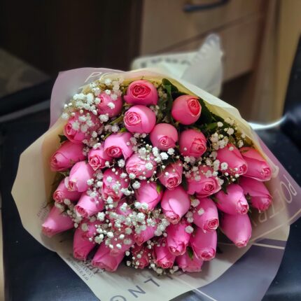 A PERFECT -PINK BOUQUET