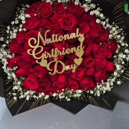 GIRLFRIENDS BOUQUET WITH TOPPER
