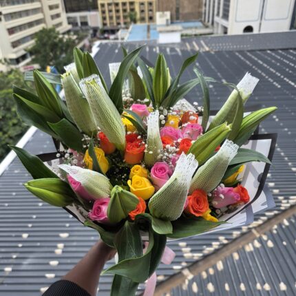 LILIES & LOVE BOUQUET